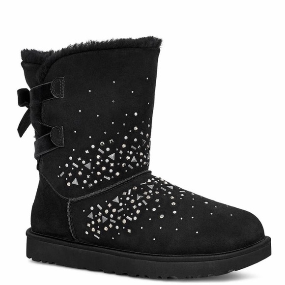 Ugg Classic Galaxy Bling Short Suede Boot